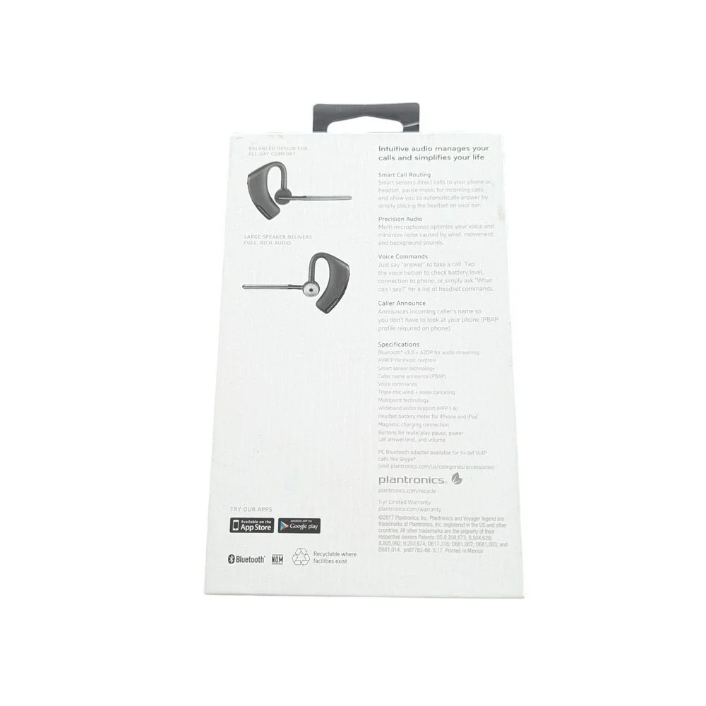 Nn3P 2-Headsets Lot - POLY Plantronics Voyager Legend Noise Cancelling Bluetooth